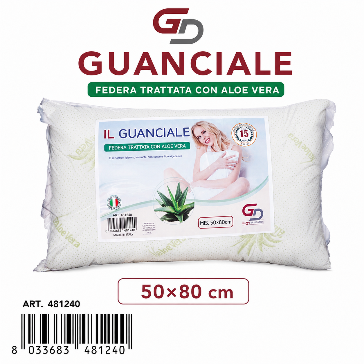 Guanciale Aloe Verde