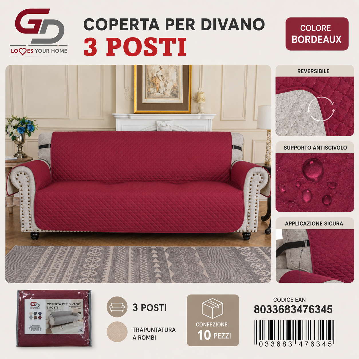 Coperta Per Divano