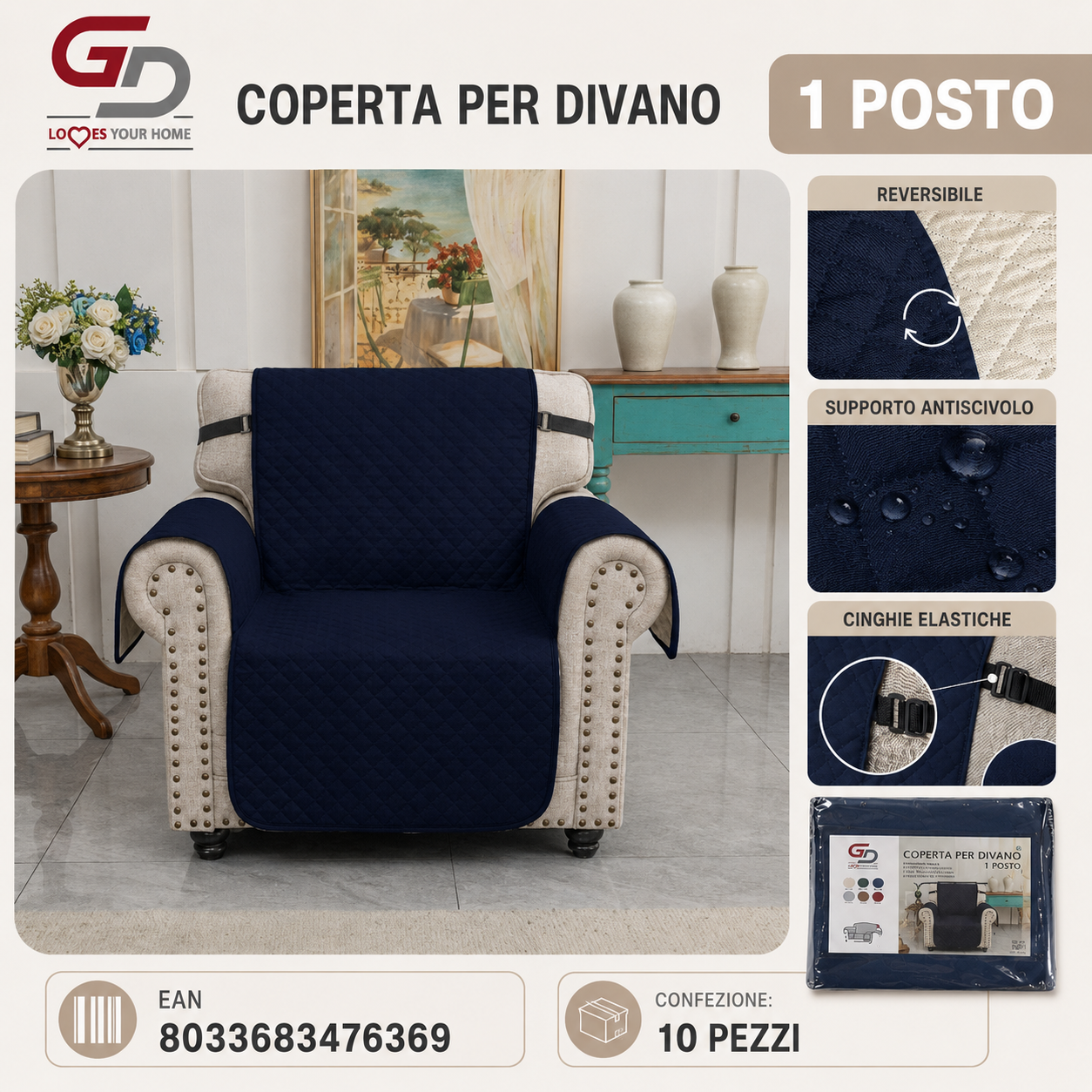 Coperta Per Divano