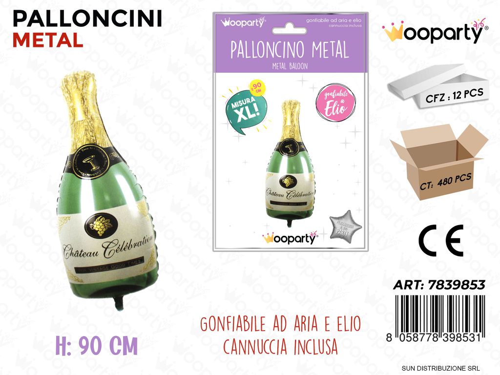 Palloncini Metal Champagne 90CM
