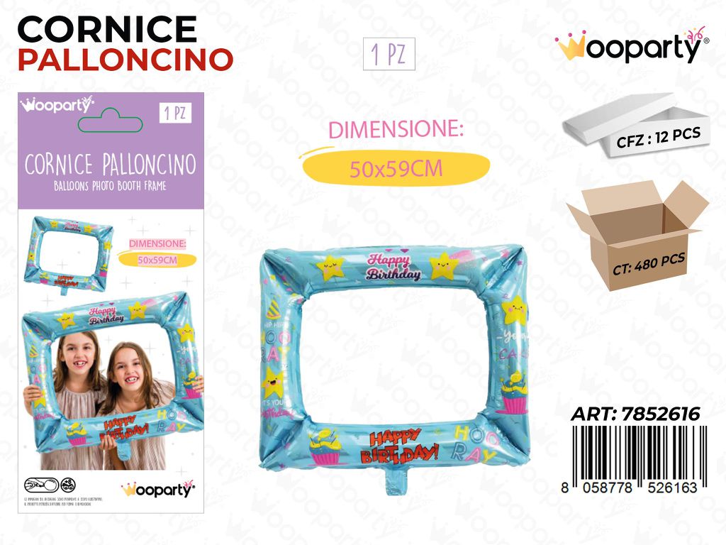 Cornice Palloncino H.b. 50*59CM