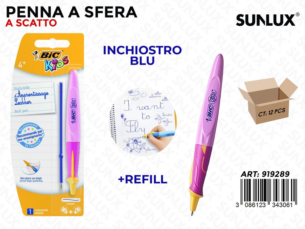Bic Kids Sfera Blu c/Refill