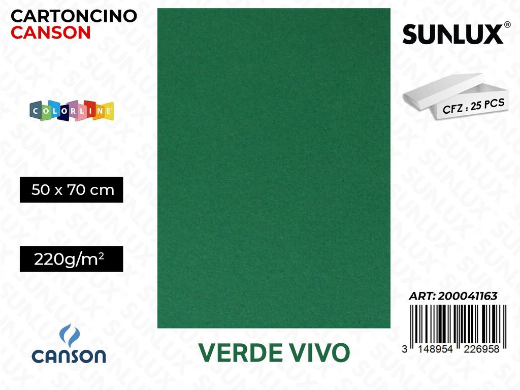 Verde Vivo Bristol Colorline 50*70 220G