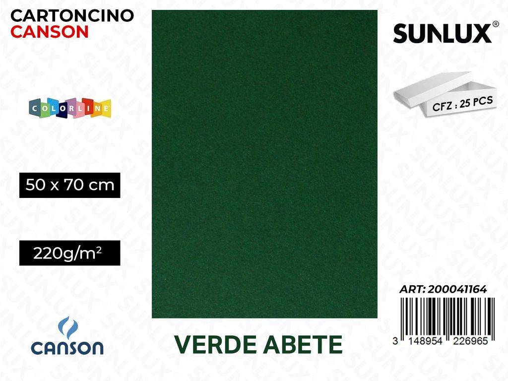 Verde Abete Bristol Colorline 50*70 220G