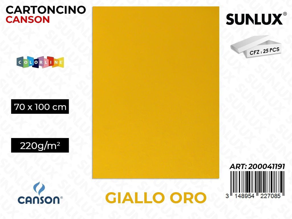 Giallo Oro Bristol Colorline 70*100 220G