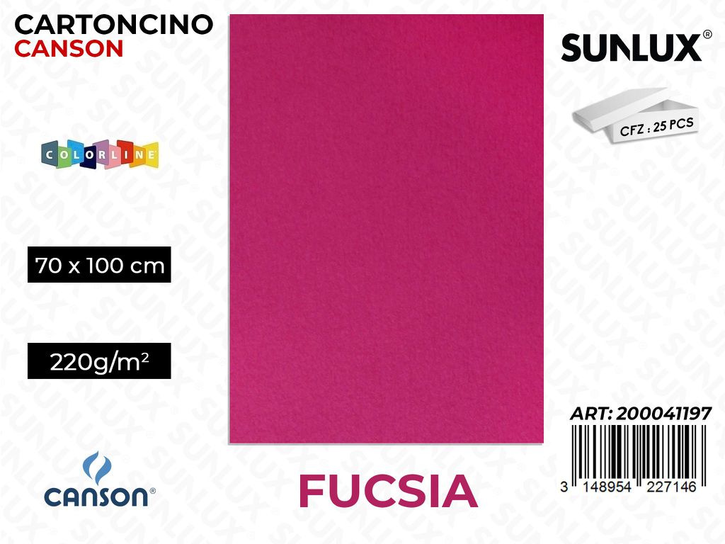 Fucsia Bristol Colorline 70*100 220G