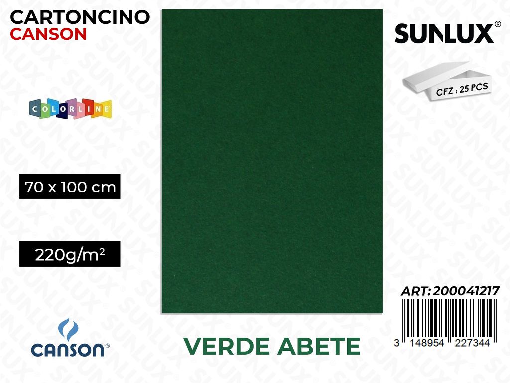 Verde Abete Bristol Colorline 70*100 220G
