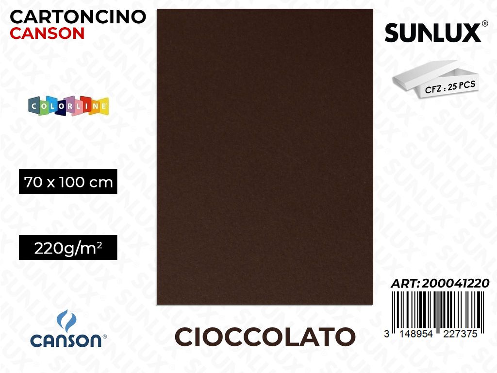 Cioccolato Bristol Colorline 70*100 220G