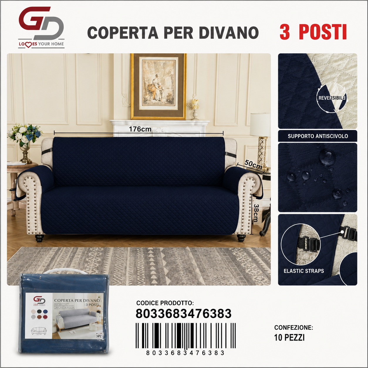 Coperta Per Divano