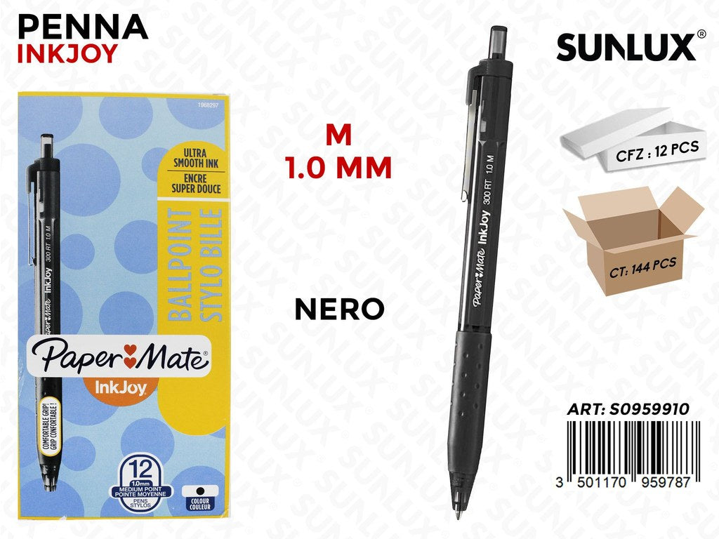 Paper Mate Inkjoy 300RT Nero 1.0MM