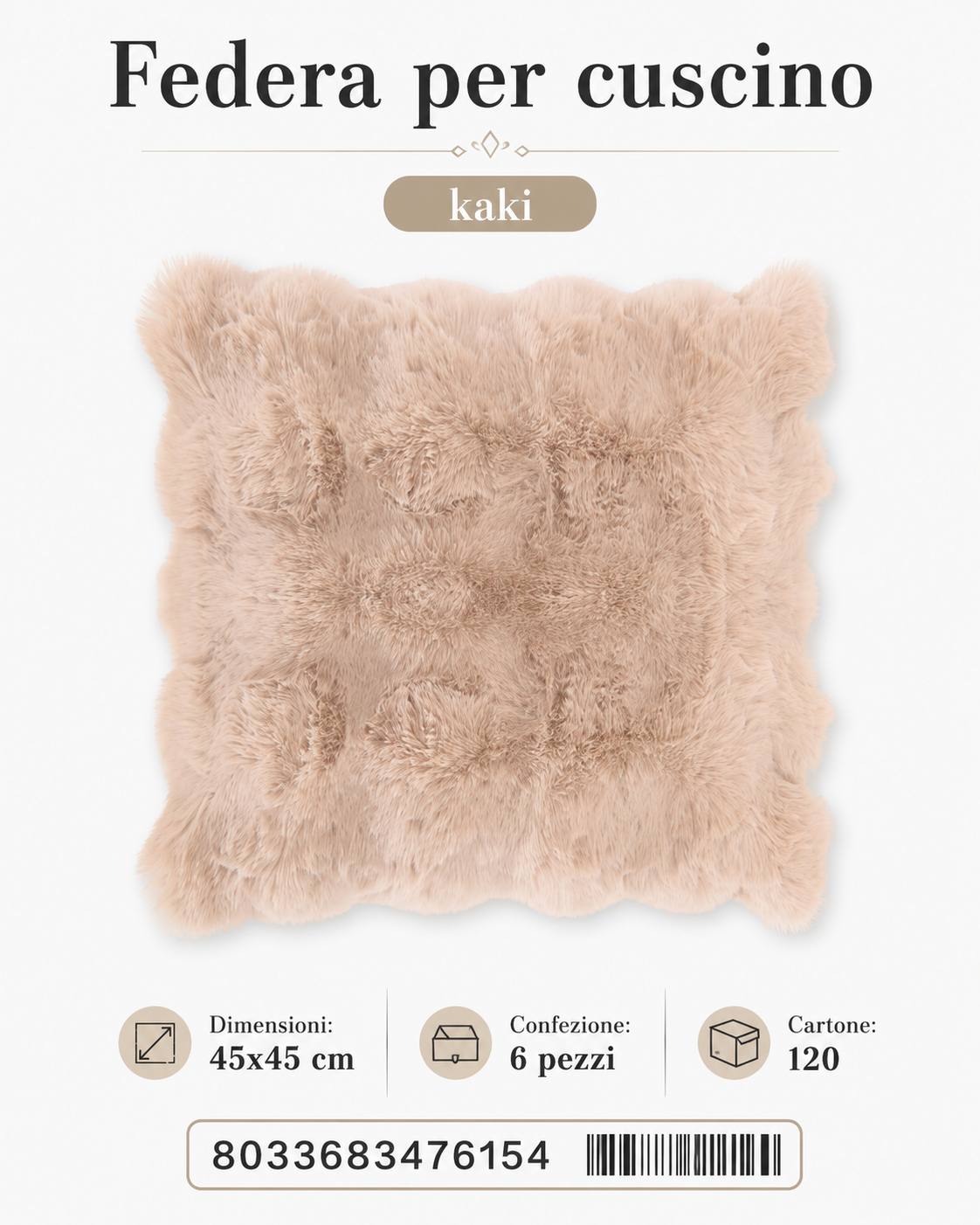 Federa Per Cuscino 45*45Cm