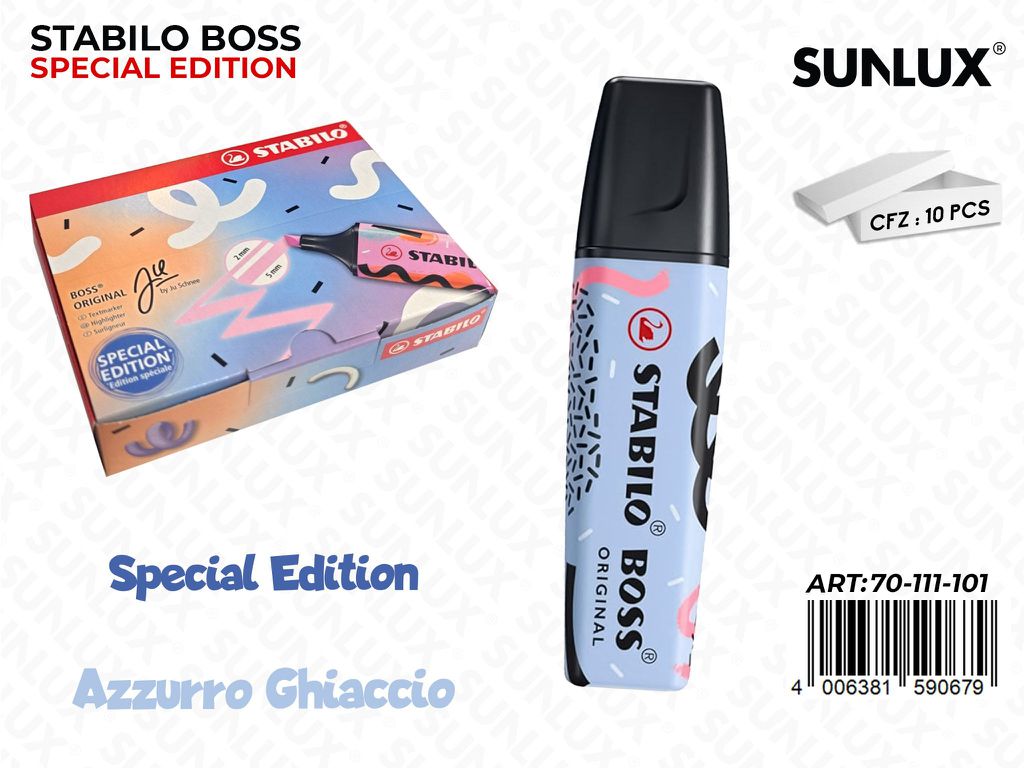 Stabilo Boss Special Edition Azzurro Ghiaccio