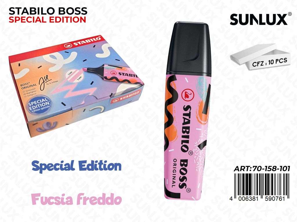 Stabilo Boss Special Edition Fucsia Freddo
