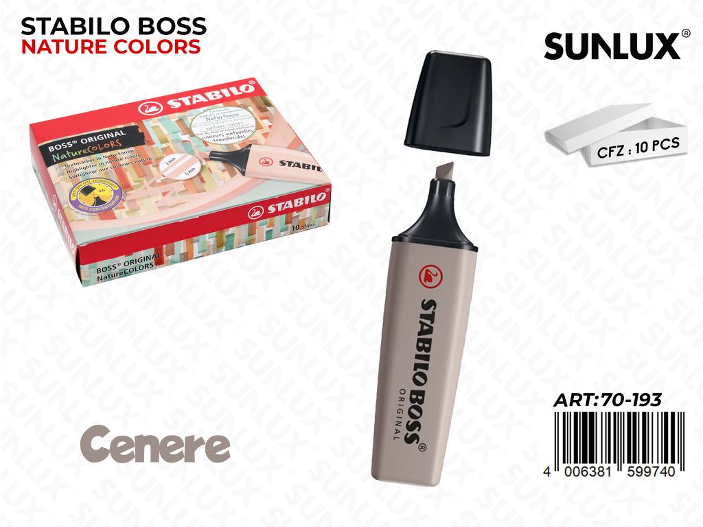 Stabilo Boss Ori. Nature Cenere