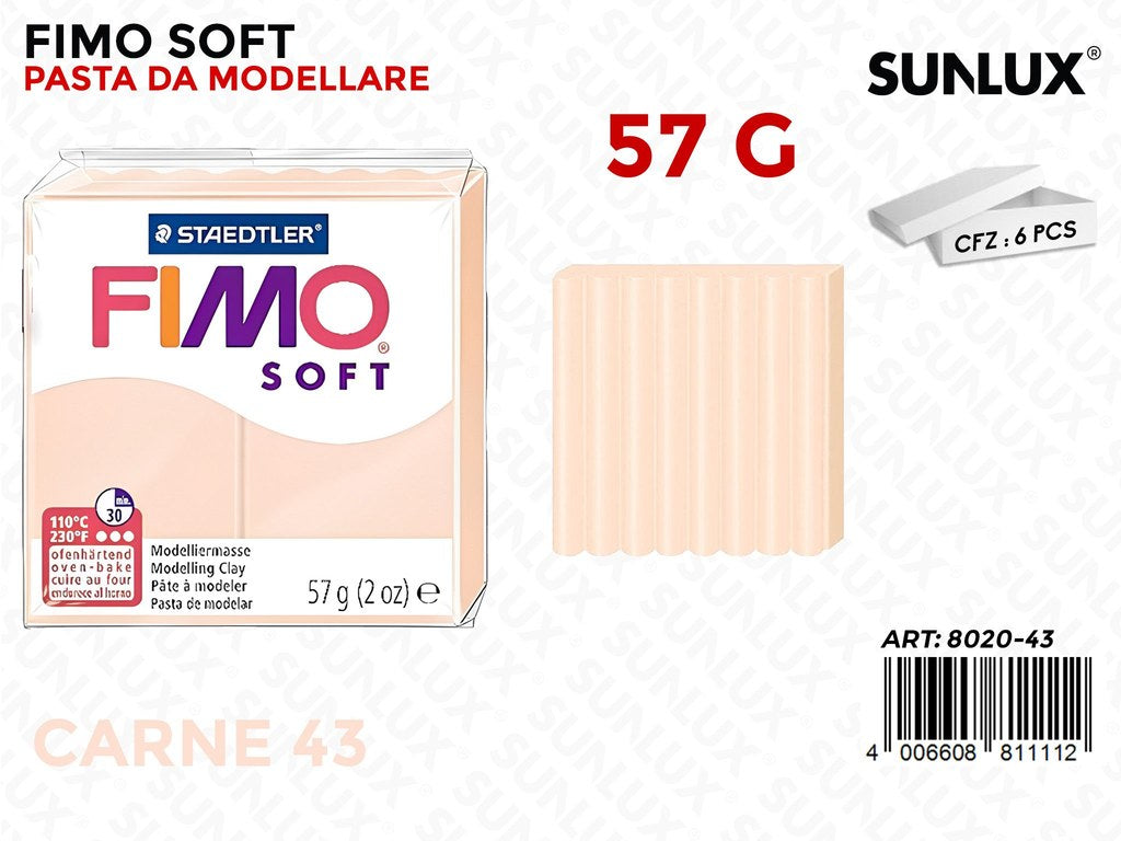 Staed. Fimo Soft 57G 43 Carne