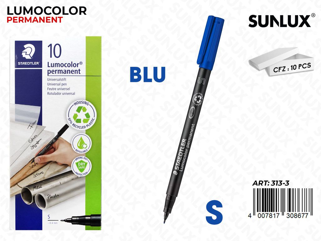 Staedtler Lumocolor 313 S Blu