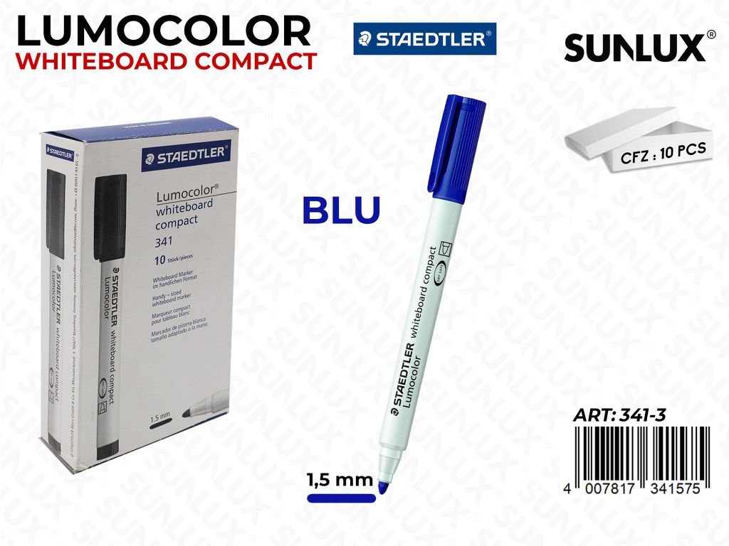 Staedtler Lumocolor Whiteboard 1.5MM Blu