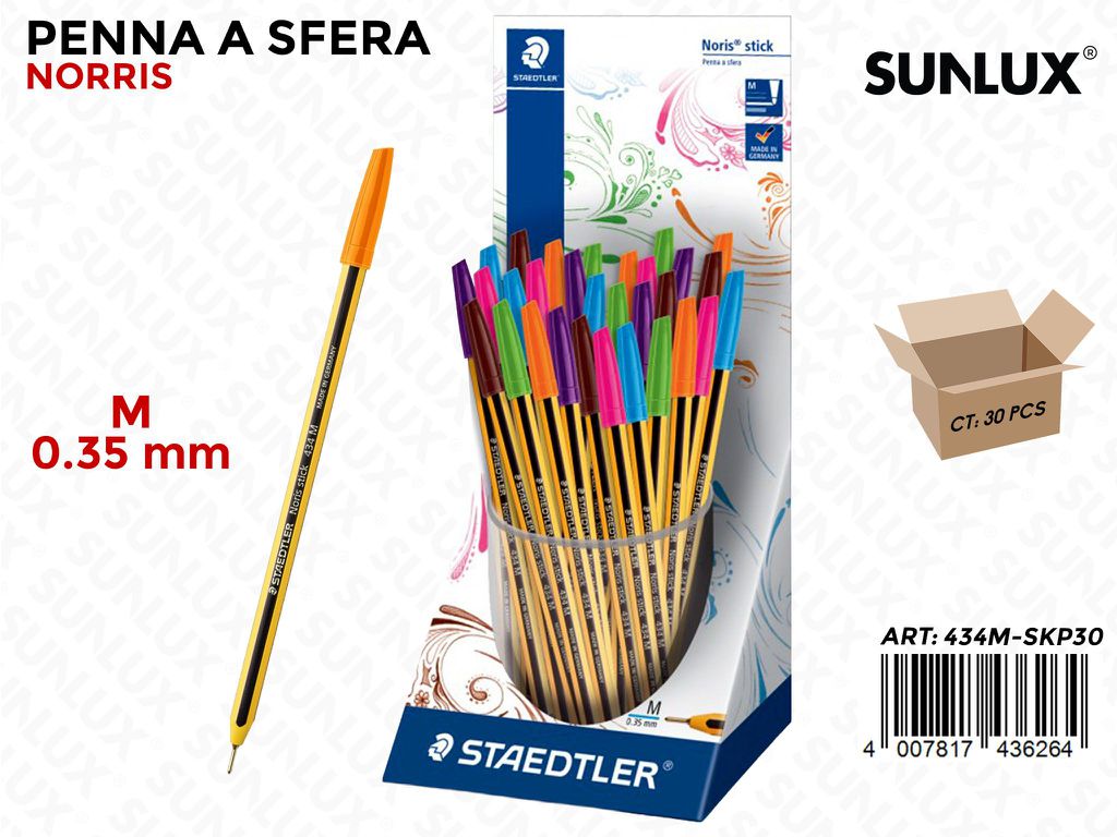 Penna Sfera Noris Stick 434 M Ass. Baratt.