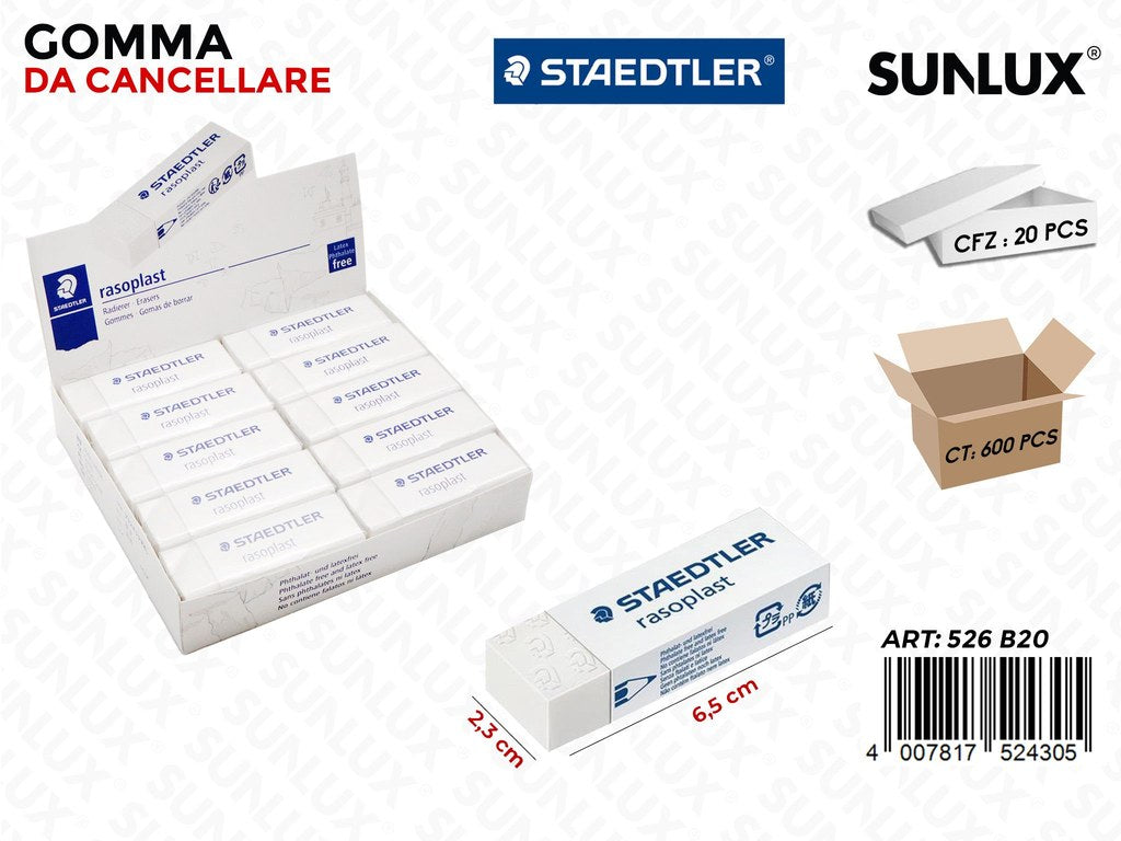 Gomma Staedtler Rasoplast 6.5*2.3CM