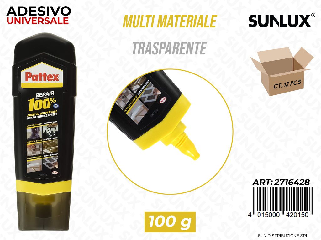 Pattex Repair Adv Univers. Trasp. 100G