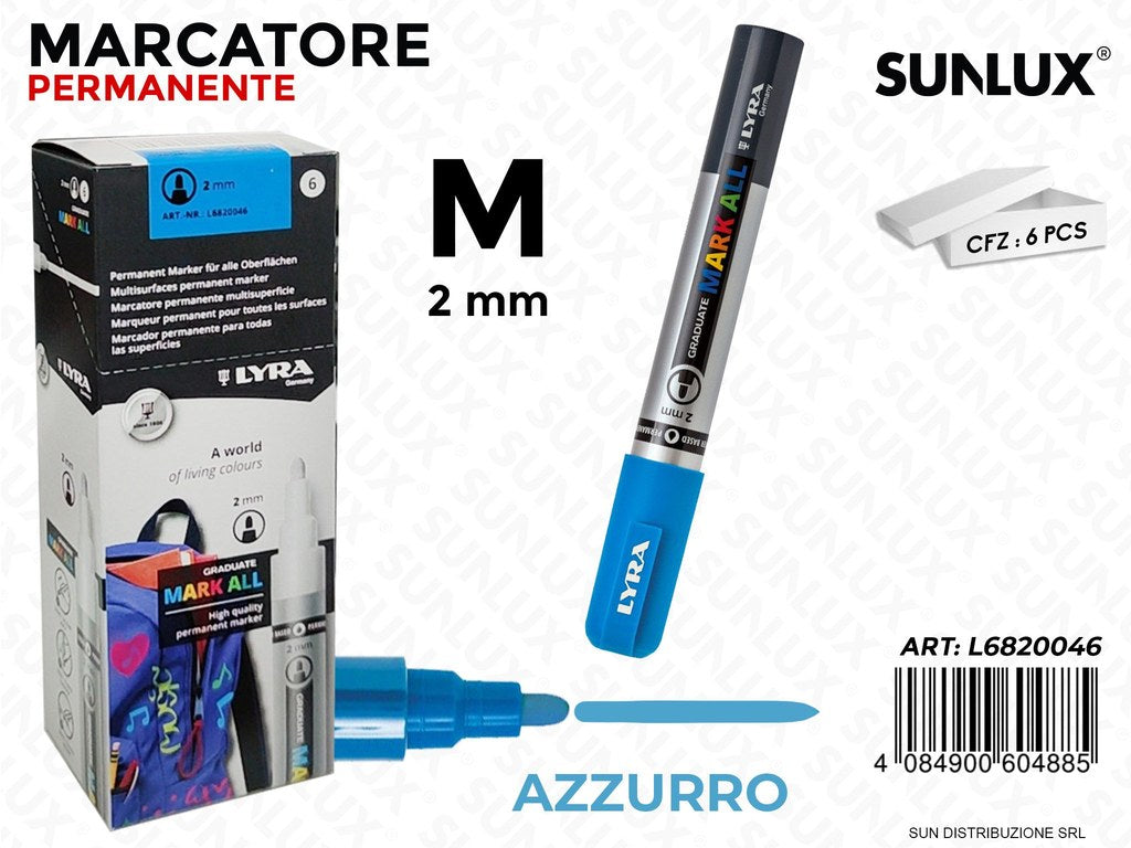 Lyra Mark All Azzurro 2MM