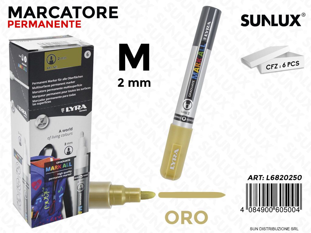 Lyra Mark All Oro 2MM