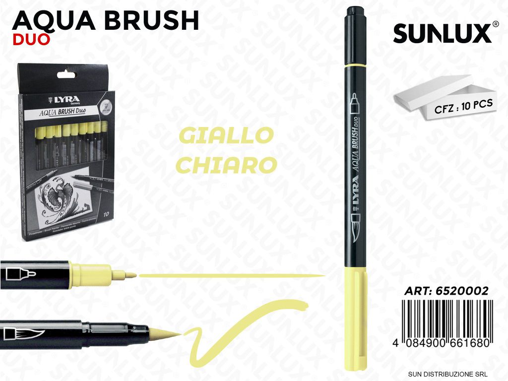 Lyra Aqua Brush Duo Giallo Chiaro