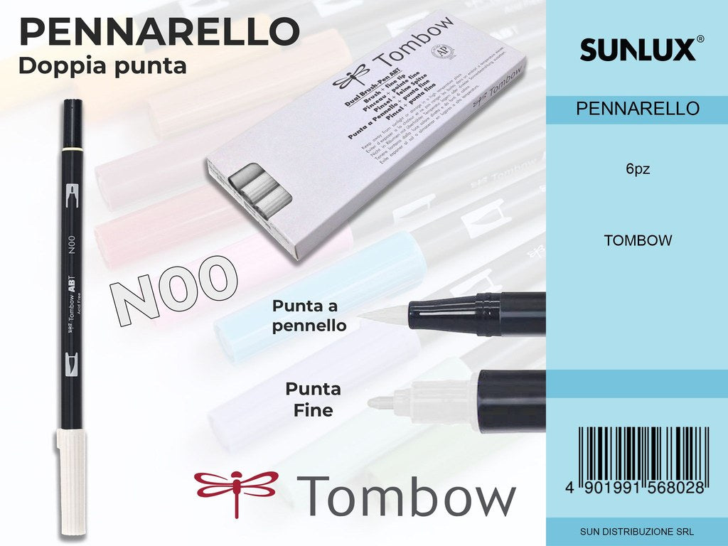 Pennarello Doppia Punta Neutro N00