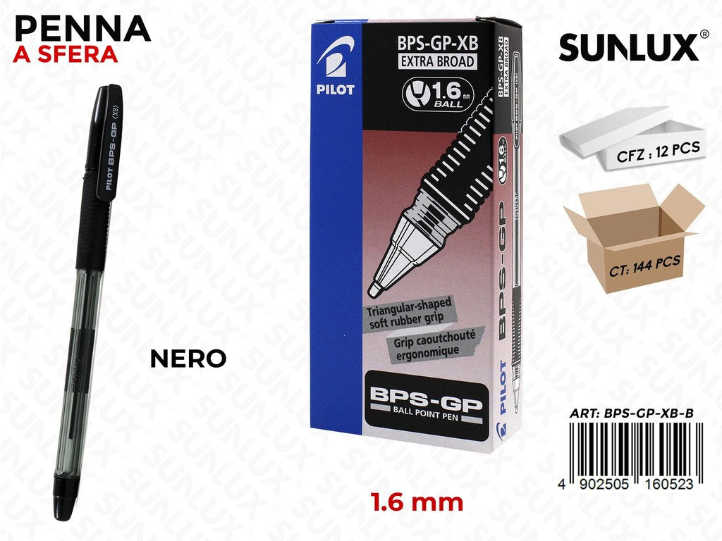 Pilot Extra Broad Nero 1.6MM Bps-gp