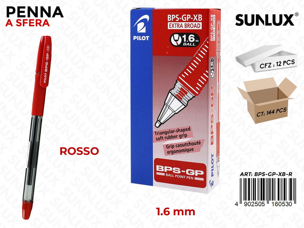 Pilot Extra Broad Rosso 1.6MM Bps-gp