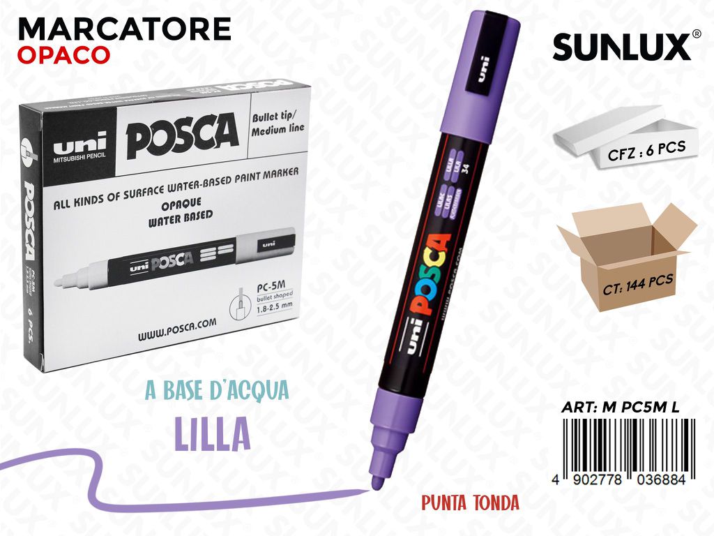 Uni Posca PC-5M M Lilla