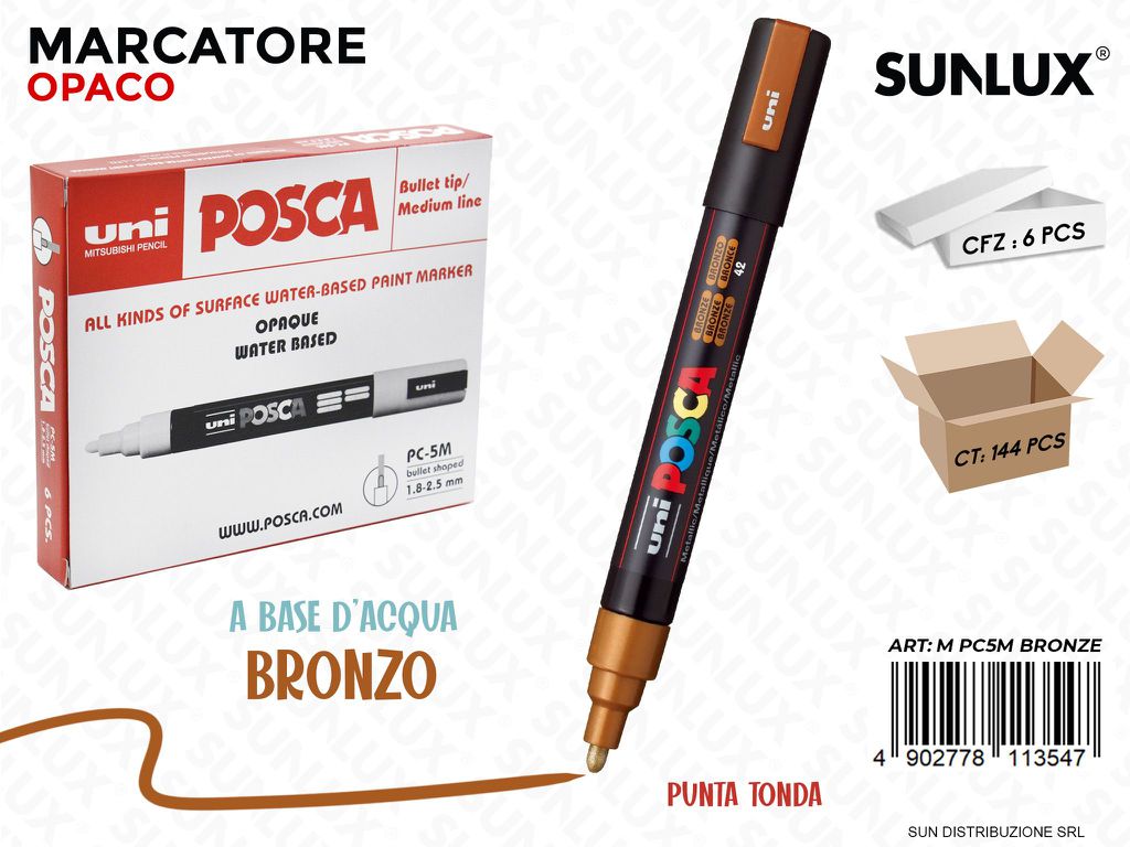 Uni Posca PC-5M M Bronzo