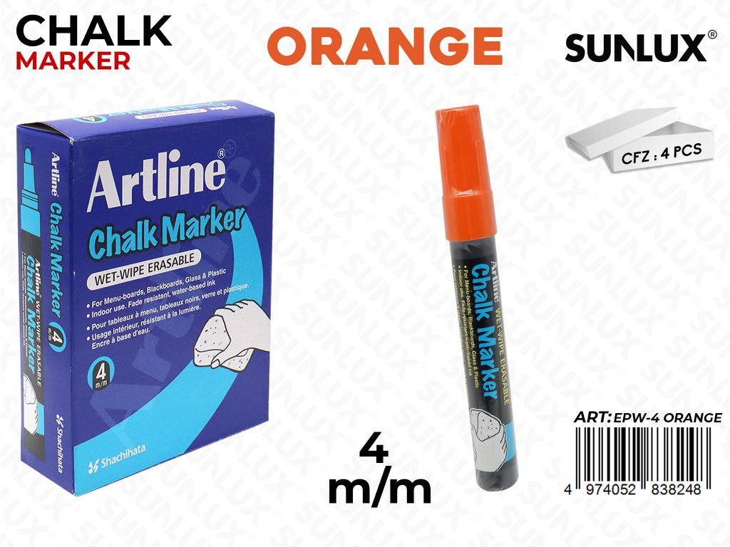 Pennarello Chalk Marker Arancione