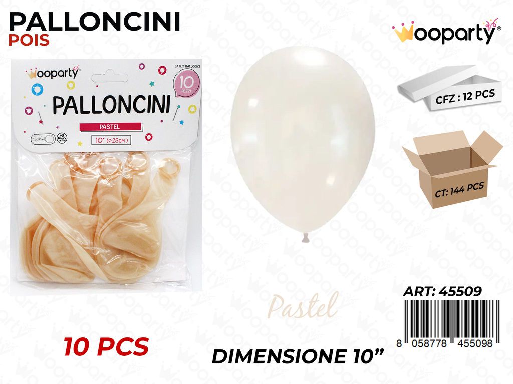Palloncini Pastel 10 10PCS