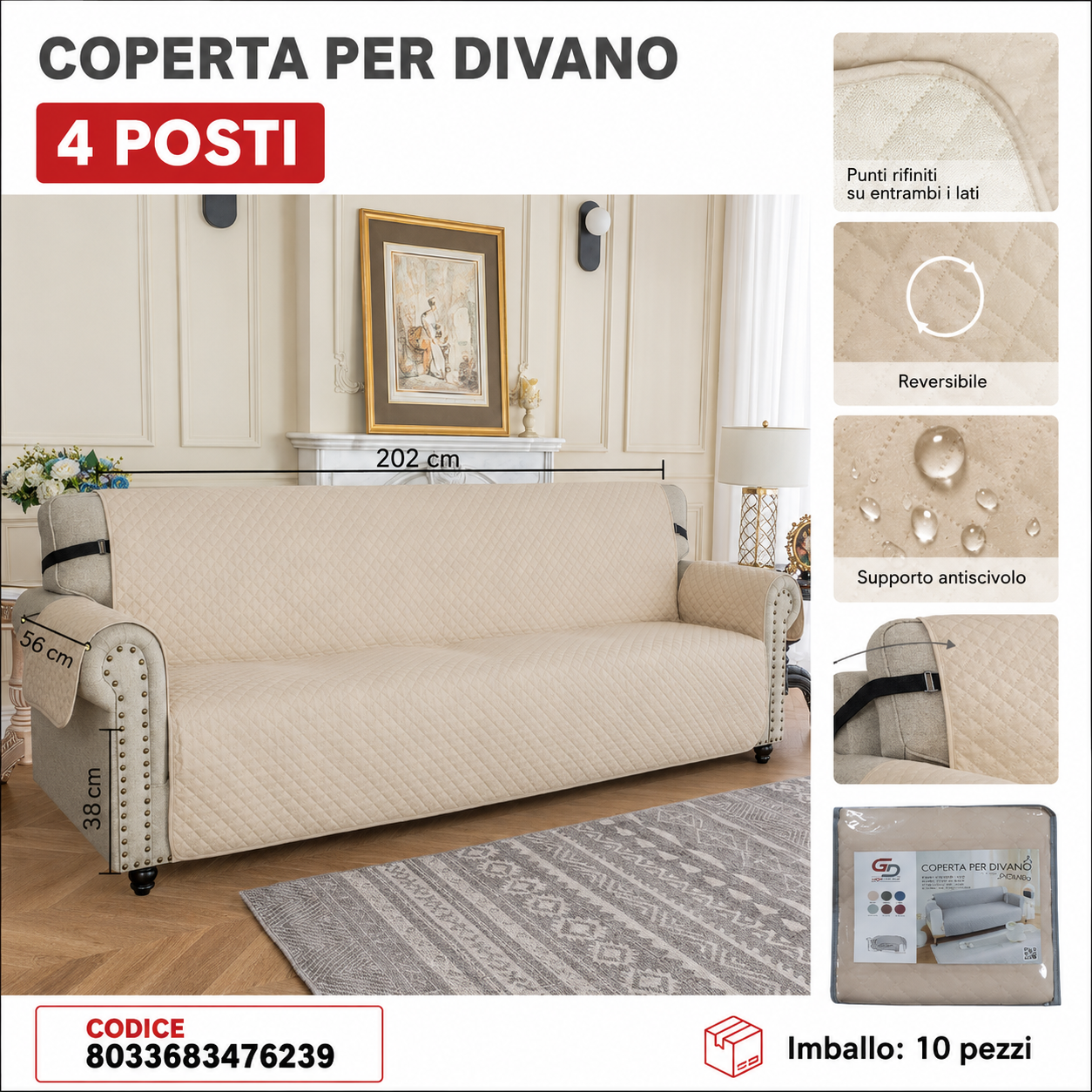Coperta Per Divano