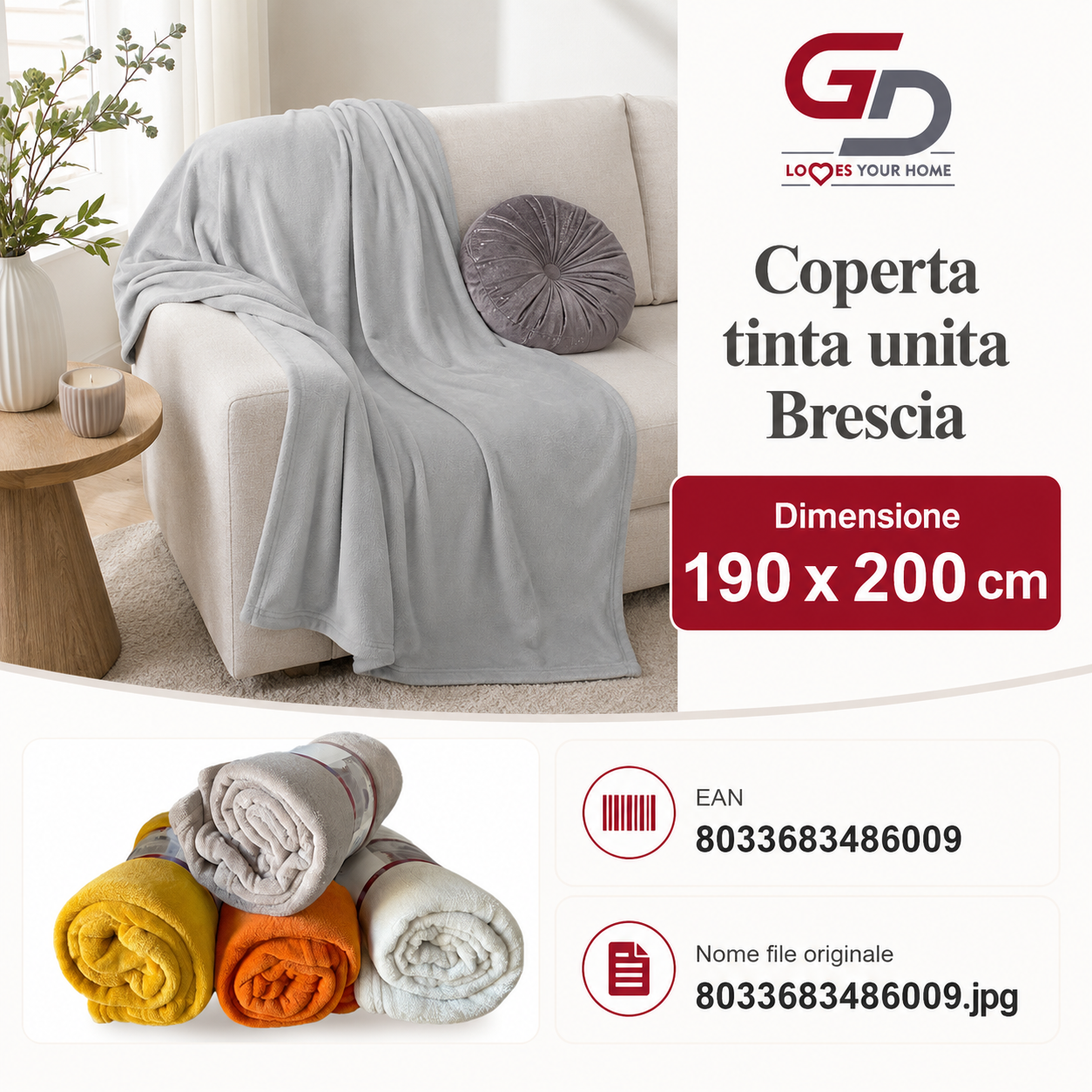 Cop Brescia T.U. 190*200