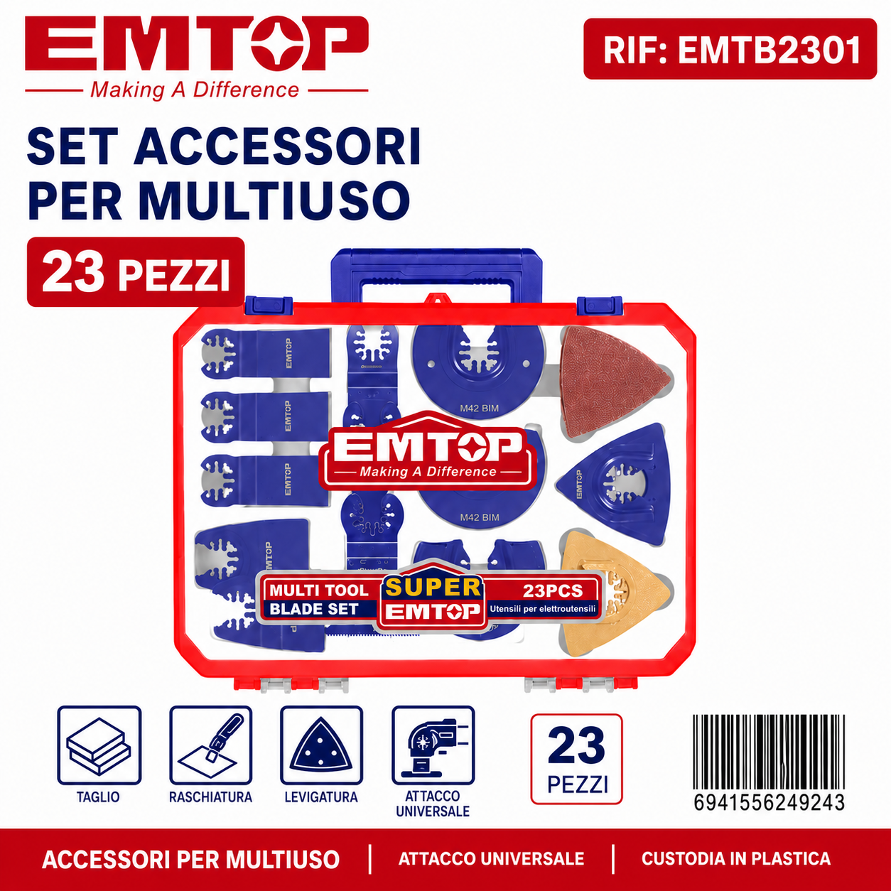 Set di Lame per Multi Utensili
