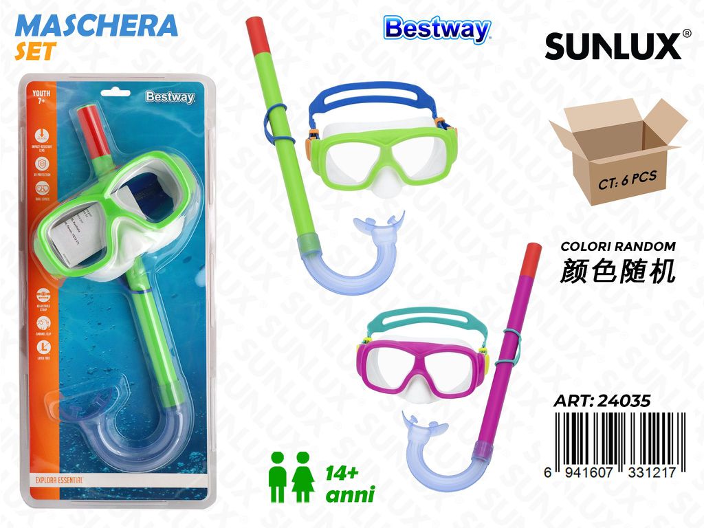 Set Maschera Col. Ass.