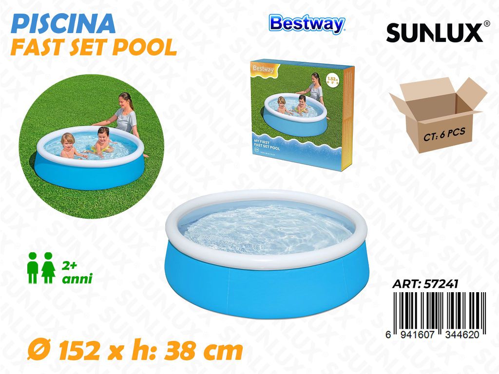 Piscina Fast Set D.152*38CM/ Pz da 2