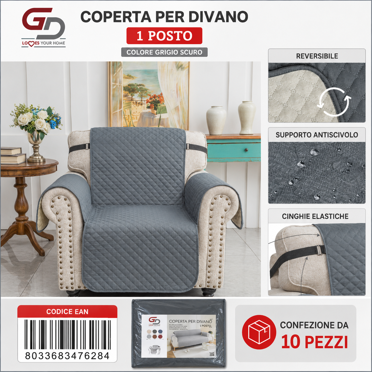 Coperta Per Divano