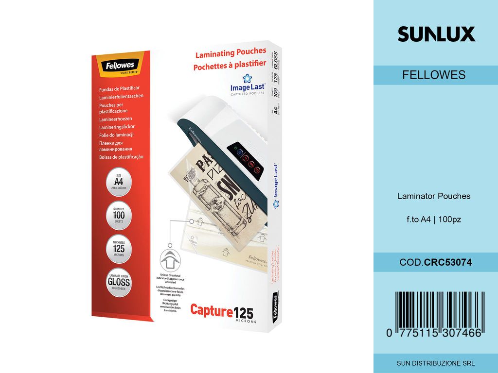 Ff Pouches Poliestere A4 SPESS.125 My 100FF/Pacco