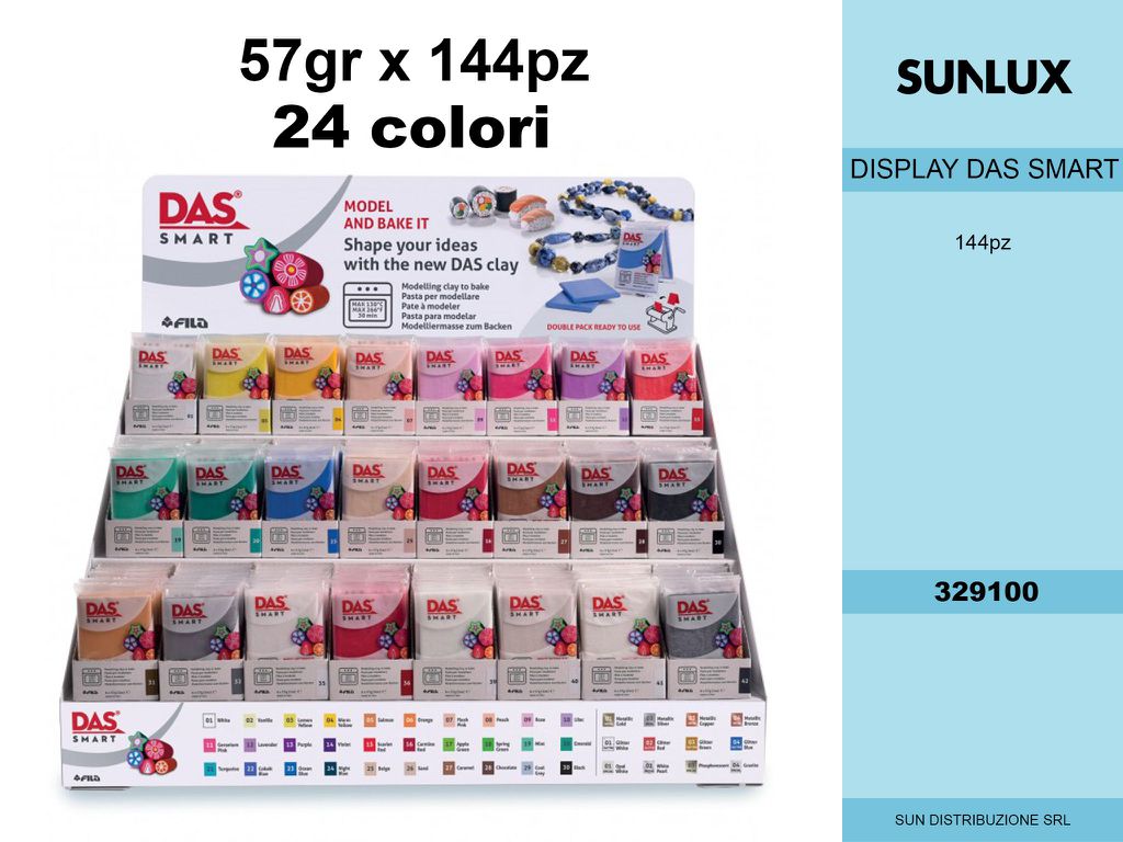 Das Smart 57G in Espositore 144 Pz