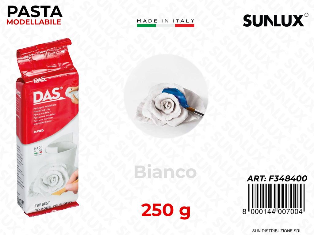 Das Pasta Modellabile Bianco 250G
