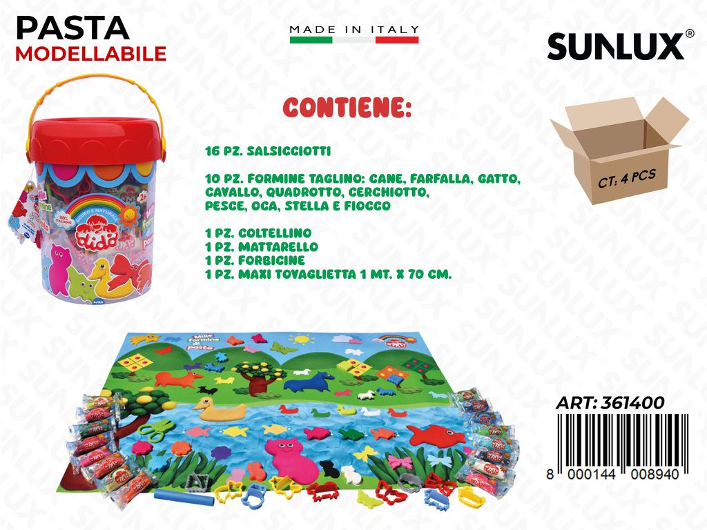 Dido Vaso Mille Formine 16PAST. Mod. c/ Acc.