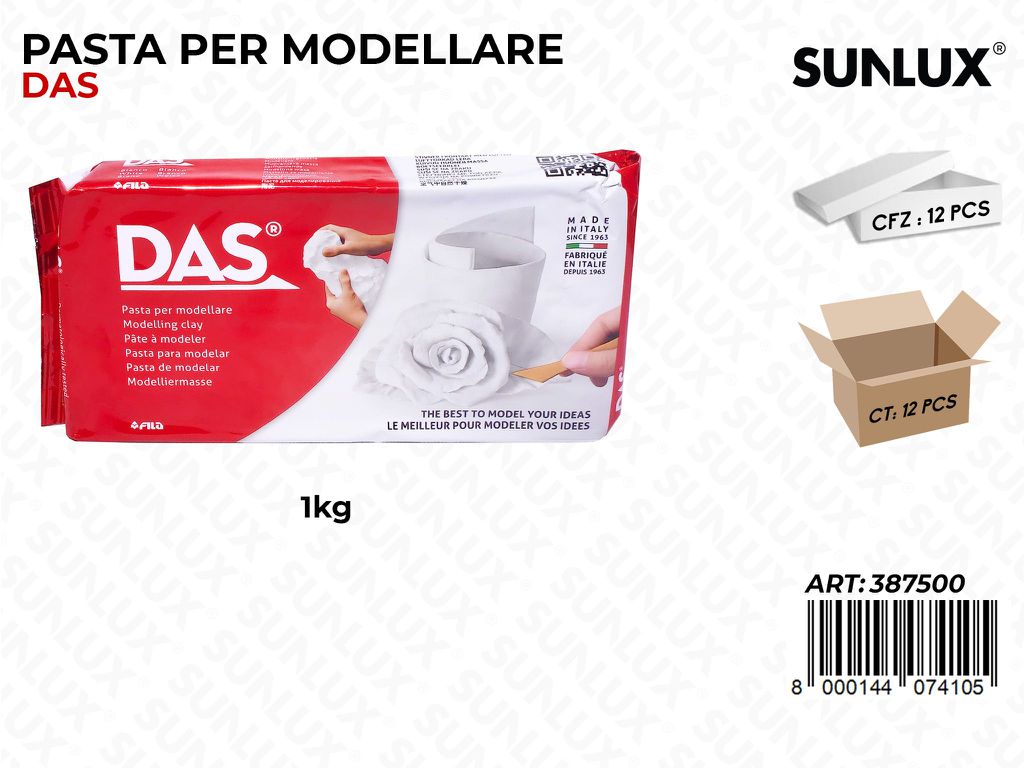 Das Modellabile Bianco 1KG