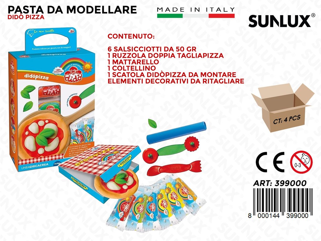 Dido Pizza Plastilina da Modellare c/ Acc.