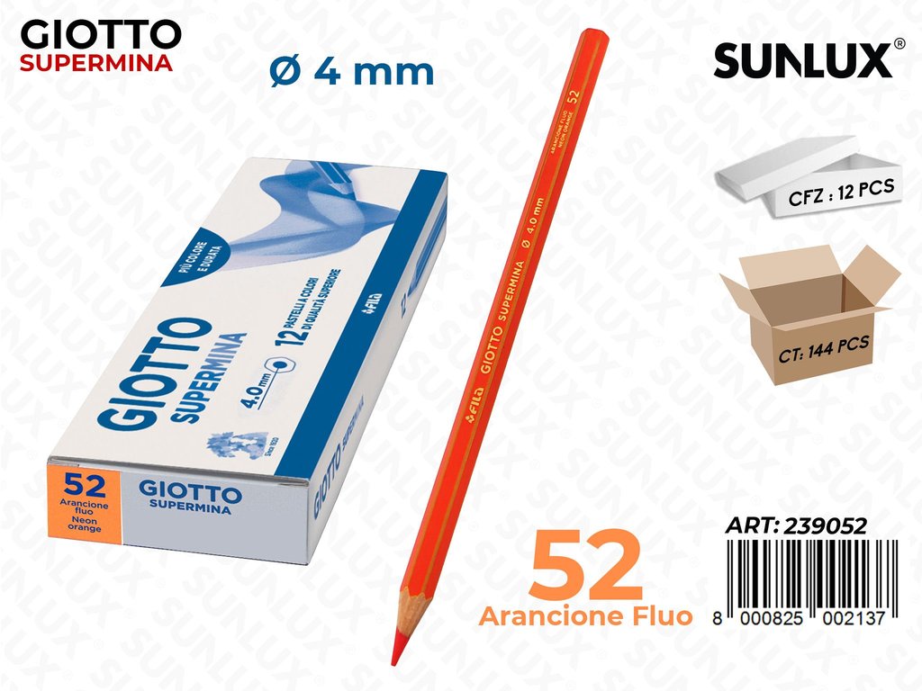 Giotto Supermina Arancione Fluo