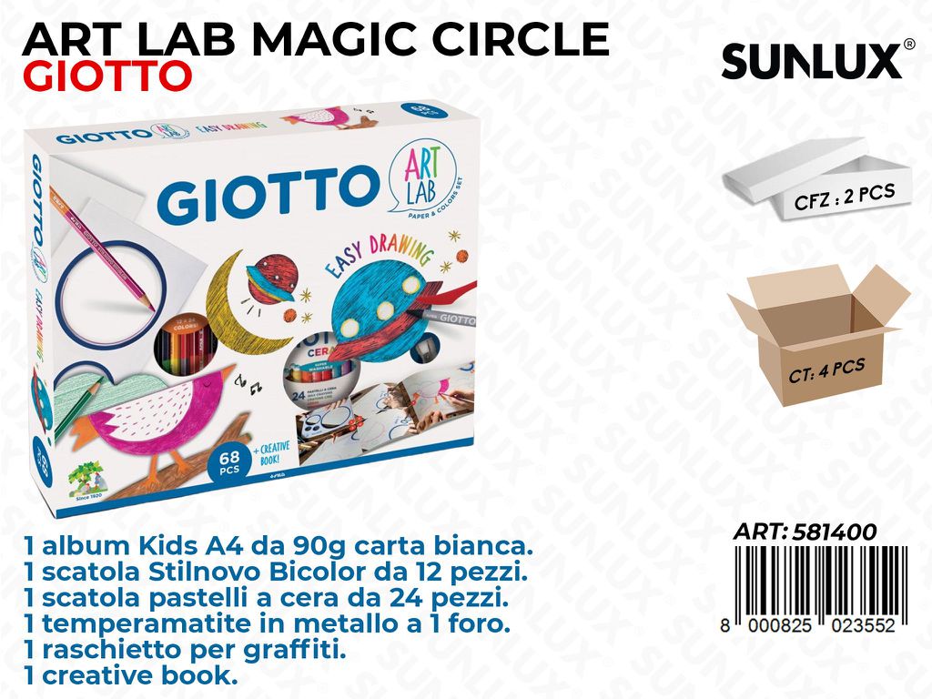 Giotto Art Lab Easy Drawing