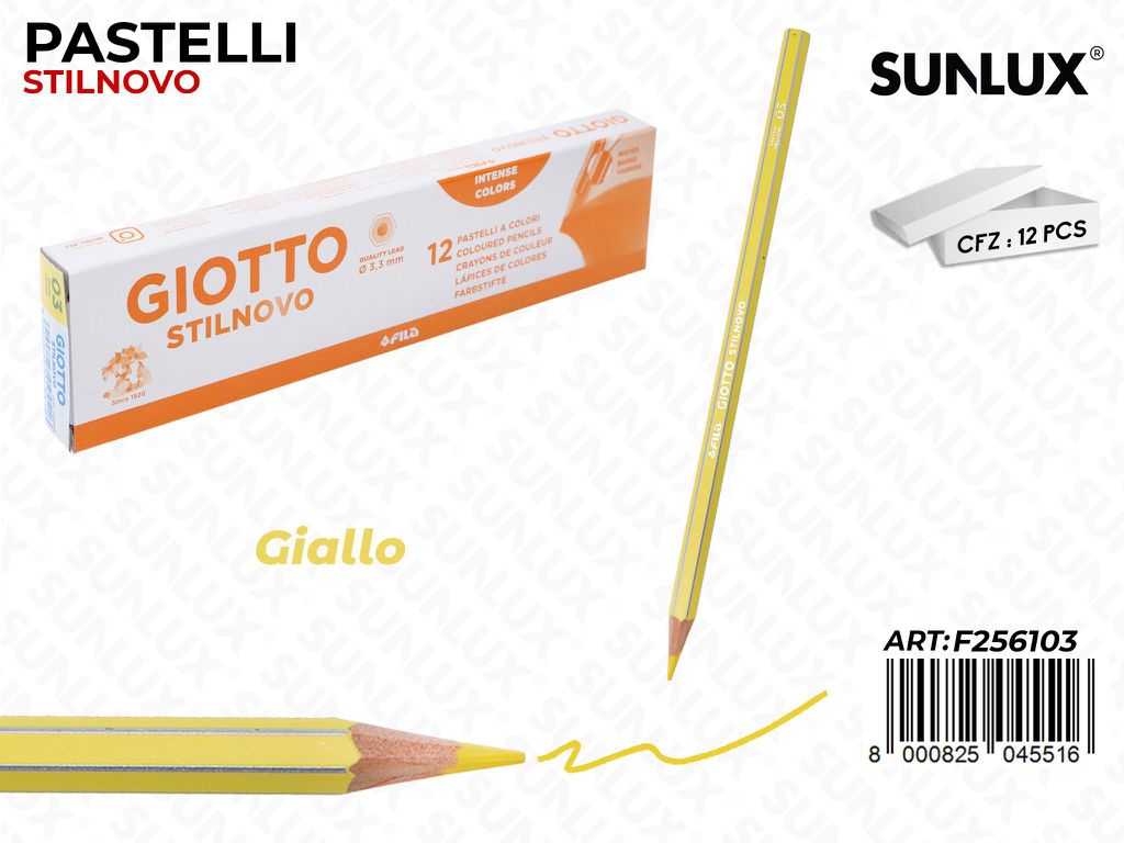 Pastelli Giotto Stilnovo Giallo