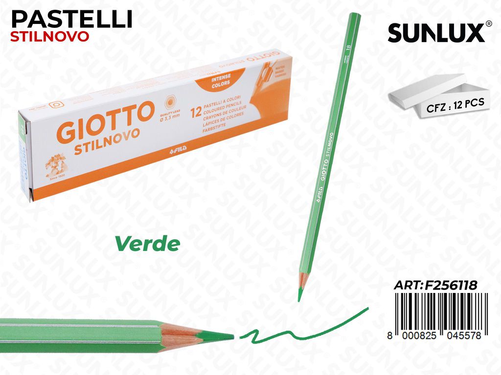 Pastelli Giotto Stilnovo Verde